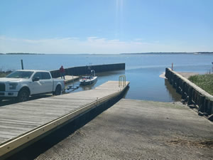 federal point boat ramp, nc